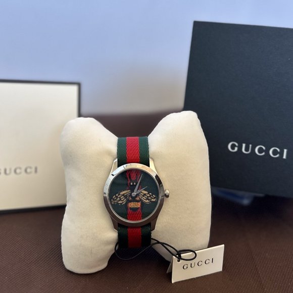 Gucci Other - Gucci Le Marche des Merveilles Men's Casual Watch